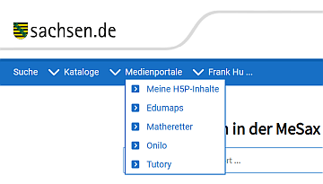 Portalzugang MeSax-Mediathek