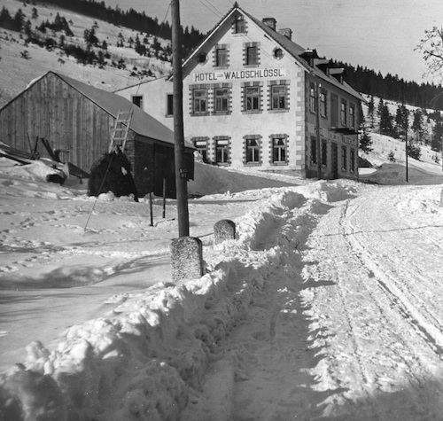 R27016 Gaststätte Wald Schlössel Keilberg 