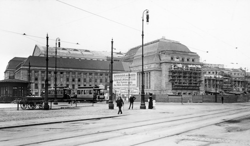 R4030 Leipzig Zentralbahnhof im Bau 